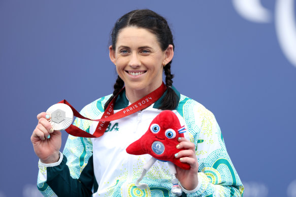 Lauren Parker broke a 44-year Australian Paralympic record.