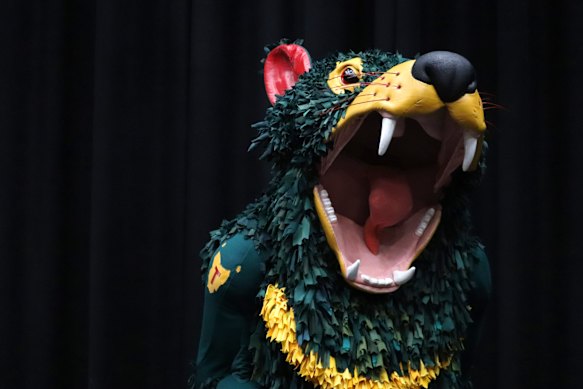 Rum’un, the Tasmania Devils’ club mascot is at risk of extinction because of dramas in the state’s parliament.