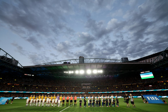 The Matildas have played two sold out matches at Marvel Stadium and Arsenal Women’s team will play a friendly in May