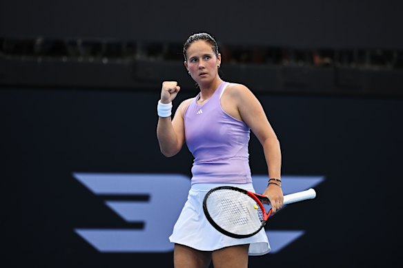 Daria Kasatkina in Adelaide this week.