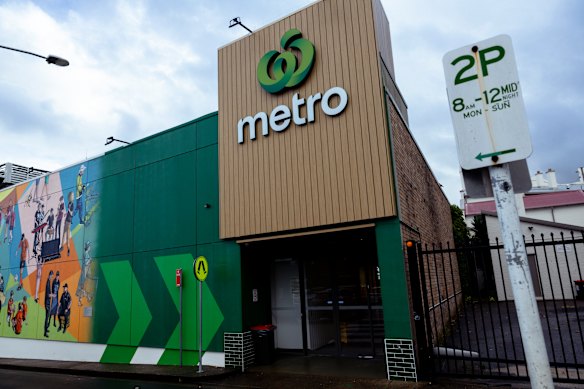 Woolworths Metro Balmain.