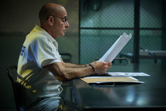 Stanley Tucci as Jefferson Grieff in the highly watchable Inside Man.