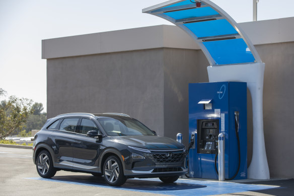 The Hyundai Nexo is the first hydrogen-fuelled vehicle to be certified by the Australian government for use on the road.