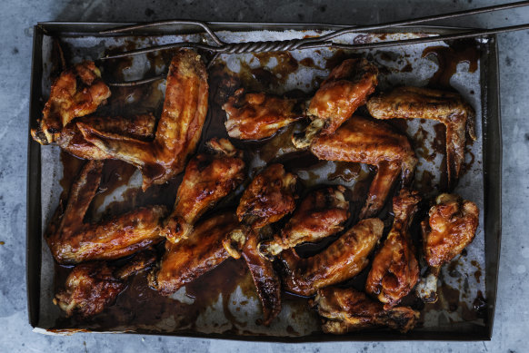 Golden syrup wings.