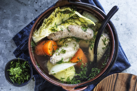 Japanese-style pot-au-feu.
