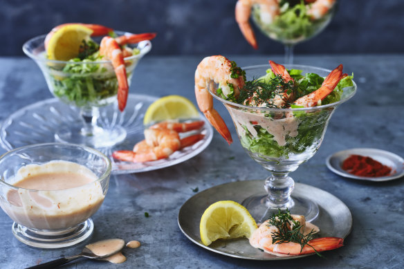 Cooking the shellfish yourself will make a big difference to the quality of your prawn cocktail.
