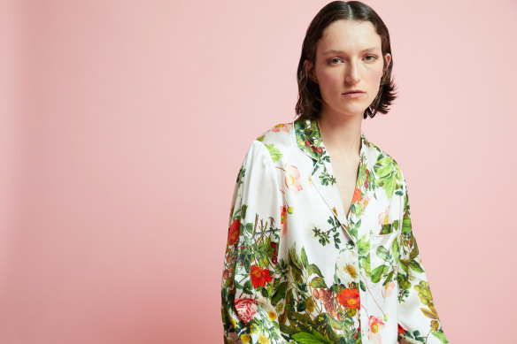 Papinelle sleepwear’s latest collaboration with New Zealand designer Karen Walker.