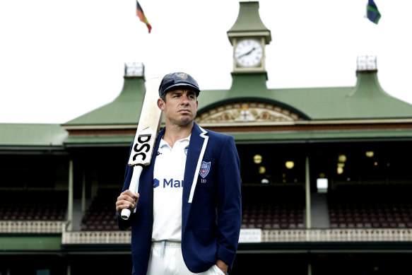 NSW captain Moises Henriques at the SCG. 