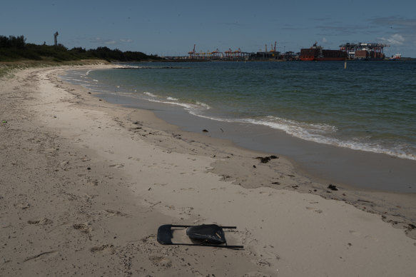Foreshore Beach, in Botany Bay, is among the poor quality swimming spots around the state.