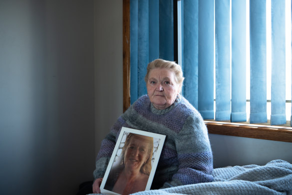 Tammy’s mother and legal guardian Vicki Shipley at her home in Padstow.