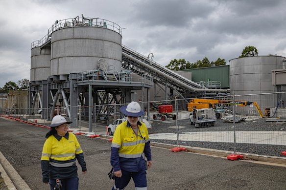 The biosolid processing facility’s capacity will be increased at Sydney Water’s Glenfield water resource recovery facility.