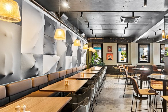 The Wickham transformed into a mini arthouse in 2023, with the body part wall being the biggest conversation starter among patrons, according to staff.