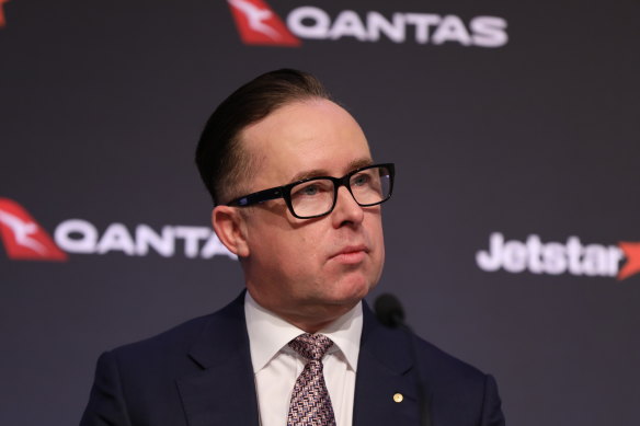 Qantas chief executive Alan Joyce provided a corporate lesson in how to hibernate a business in crisis.