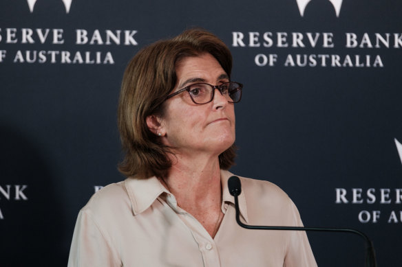 RBA governor Michele Bullock said the risks around getting inflation back within the target range remained finely balanced.