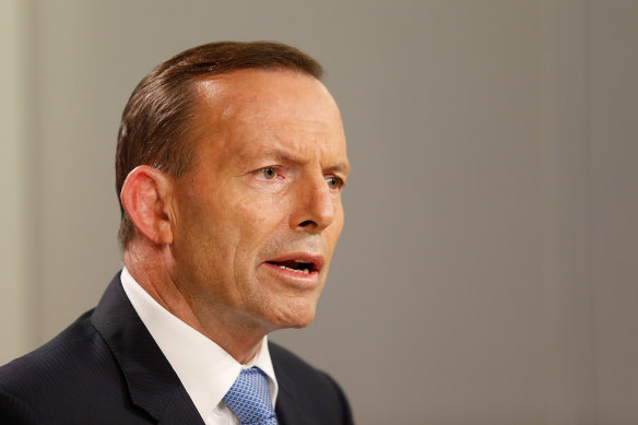 Former prime minister Tony Abbott is on the board of the Ramsay Centre.