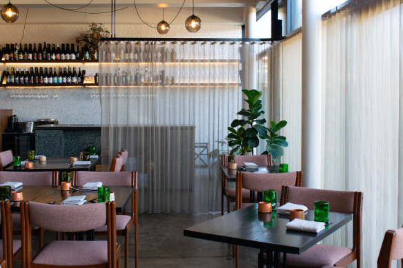 The dining room at Pilot.