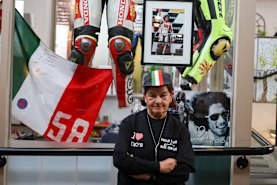 Rosa Scarlato’s restaurant has hosted MotoGP teams and fans for decades.