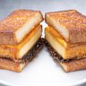 Suupaa’s egg sando stars a slab of fried tamago.