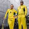 Australian Blind Cricket players Steffan Nero and Lincoln Muddle.