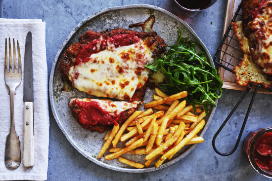 Adam Liaw recipe: Chicken parmigiana.