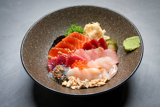 Chirashi bowl.