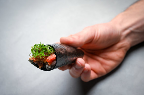 Hand roll.