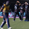 Sri Lanka’s band left playing the blues after stunning World Cup upset to minnows Namibia