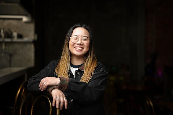 Good Food’s young chef of the year, Kimberly Tang at Ca Com.