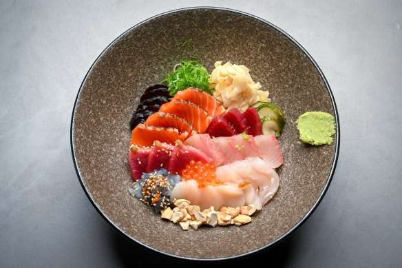 Go-to dish: Chirashi bowl.