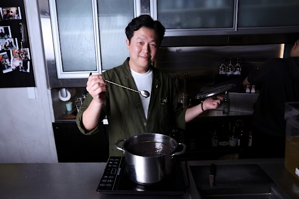 Co-owner Charles Chang.