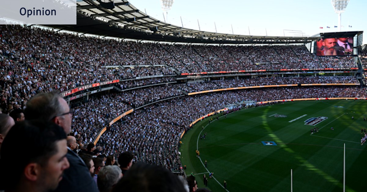 On a tense Anzac Day, the MCG fell silent. Then the Welcome to Country began