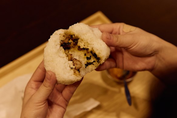 Sikam onigiri at Apa's Canteen.