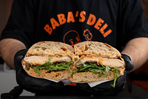 The Baba's team makes more than 150 litres of vodka sauce for its top-selling Mama's Vodka chicken schnitzel sandwich, which is also worth a look.