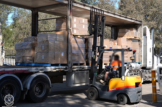 Million of illegal cigarettes were seized as well as loose-leaf tobacco and other illegal tobacco products.
