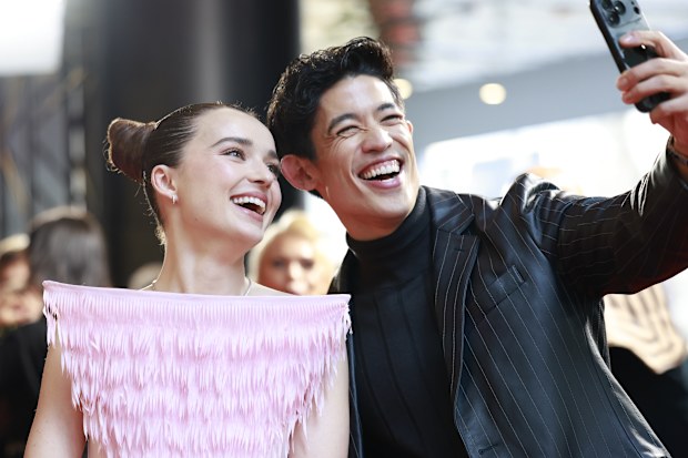 Logies 2026: Philippa Northeast and Chris Chung at the 2026 logies