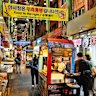 The lineup at Bupyeong Market.
