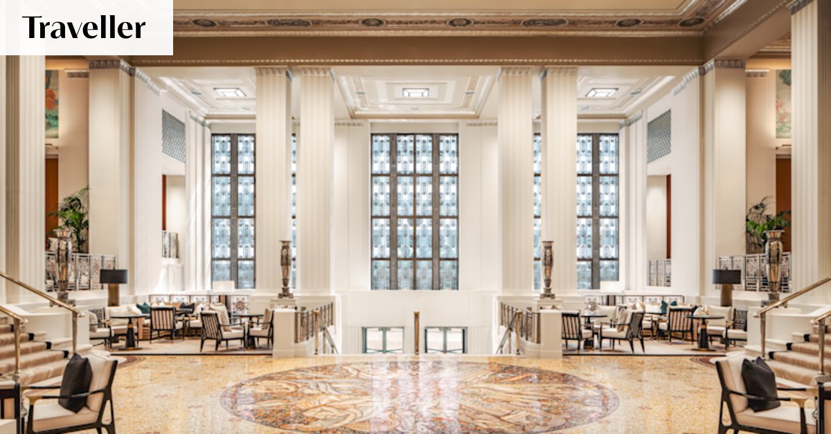 Inside legendary New York hotel after a $2.84 billion revamp