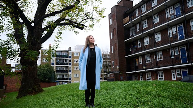 Jackie Olling swapped Sydney for London, where she pays more rent but is much better off. 