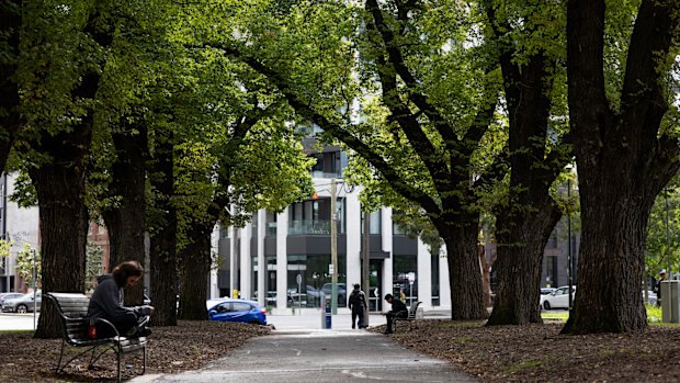 Argyle Square in Carlton. 