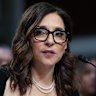 Linda Yaccarino speaks during a Senate Judiciary Committee hearing with other social media platform heads on Capitol Hill last year.