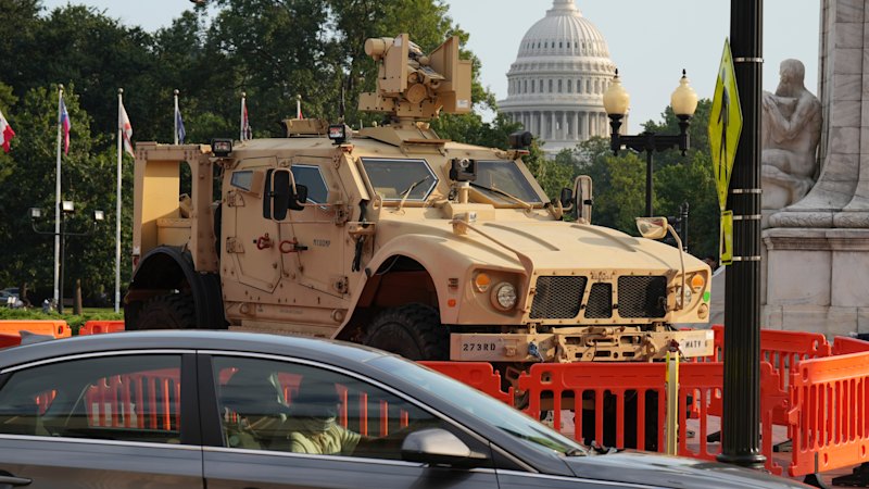 Trump team backs down in stoush over Washington DC police takeover