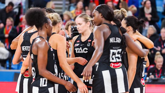 Collingwood announced they would be leaving Super Netball at the end of the season.