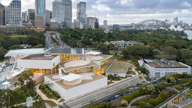 The new Sydney Modern at the Art Gallery of NSW.