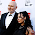 Corgan and Mendel pictured in 2024. The frontman said the age gap with his wife was an “advantage” in their marriage. 