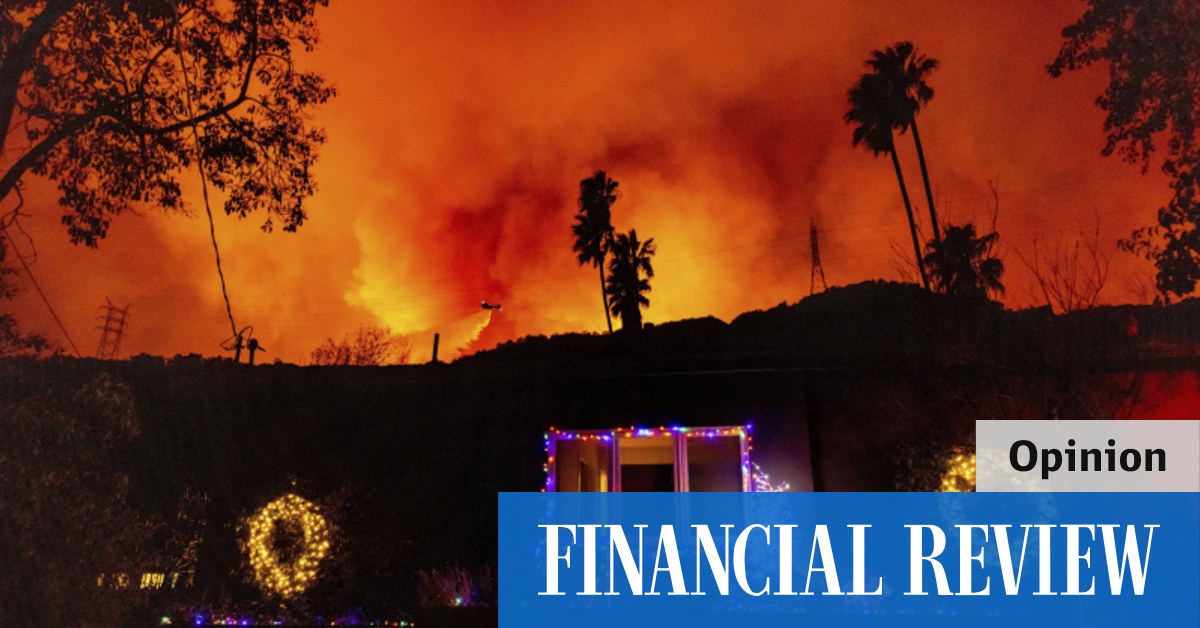 In Trump’s fantasy world, fish set fire to Los Angeles