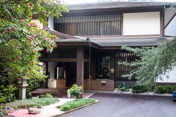 The exterior of Tetsuya’s restaurant in Kent Street.