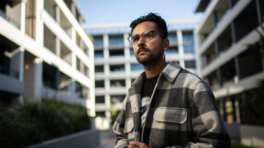 Parramatta renter Shahil Gupta is concerned about the possibility of further rent rises., 