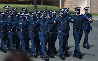 Graduation at the Police academy