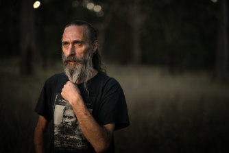 Uncle Colin Hunter says the two works by Barak are windows on traditional Wurundjeri culture
