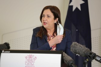 Queensland Premier Annastacia Palaszczuk.